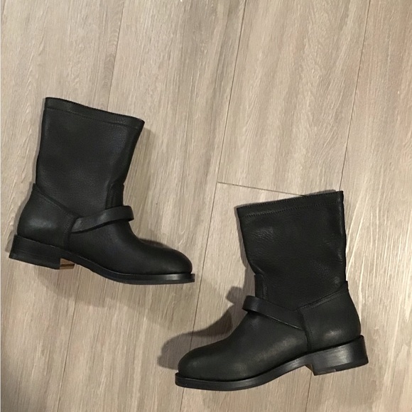NEW Rag & Bone Oliver black boots size 37.5 - Picture 3 of 8